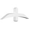 Ekena Millwork Bellingham Architectural Grade PVC Gable Bracket, 48"W x 14"H x 4"D x 4"F, 7/12 Pitch GBP048X14X0404BEL00 - alternate 1